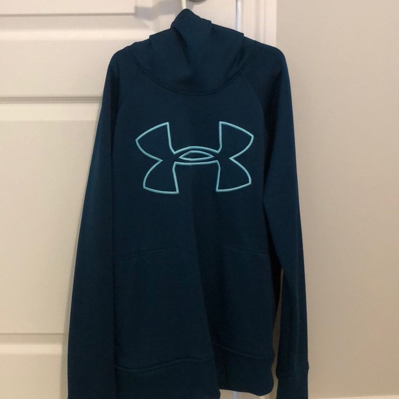 High Neck Fleece Under Armour Hoodie - Picture 1 of 4